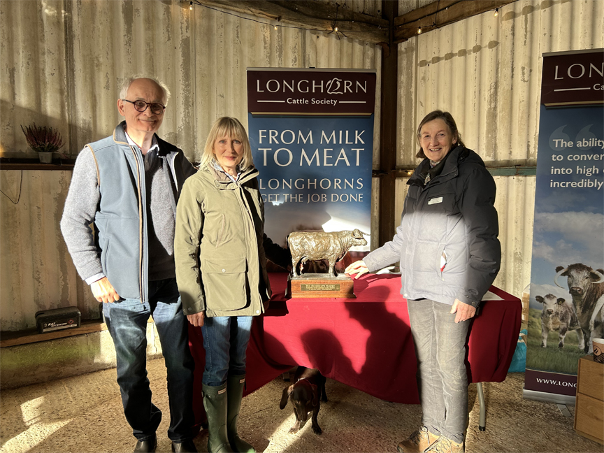 Presidents Award Longhorn cattle society Presidents Award Longhorn cattle society